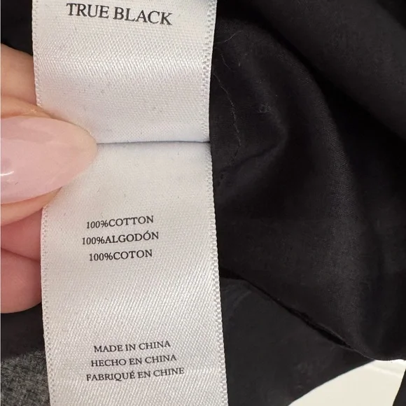 NWOT Rails Louella Flutter Black Ruffled Blouse - Picture 8 of 9